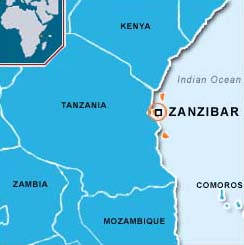 Zanzibar - Map